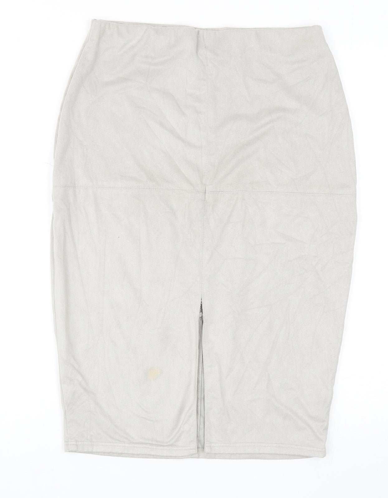 River Island Womens Grey Polyester Straight & Pencil Skirt Size 12