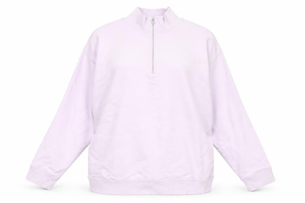 Marks and Spencer Womens Purple Cotton Pullover Sweatshirt Size 12 Pullover