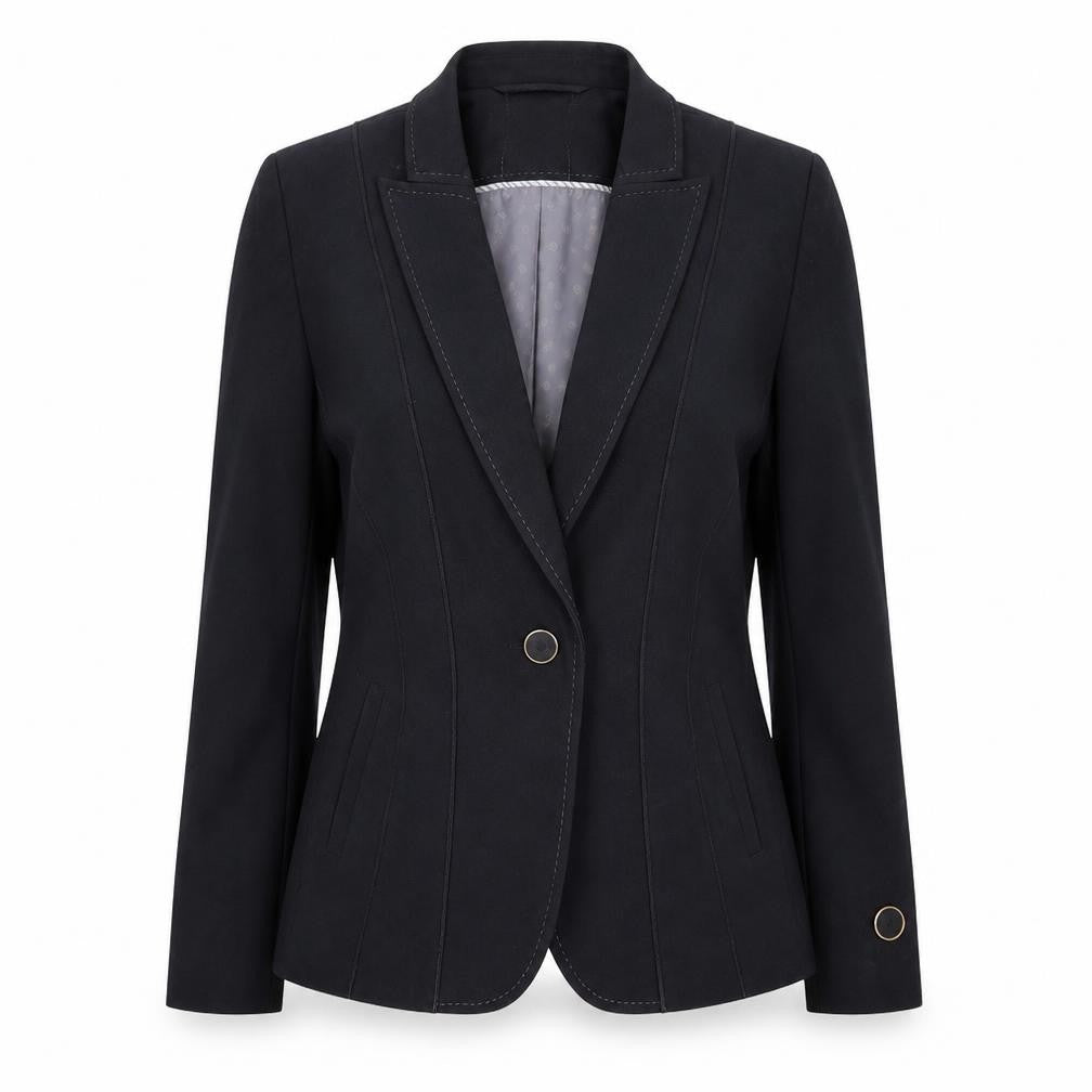 Marks and Spencer Womens Grey Jacket Size 14 Button