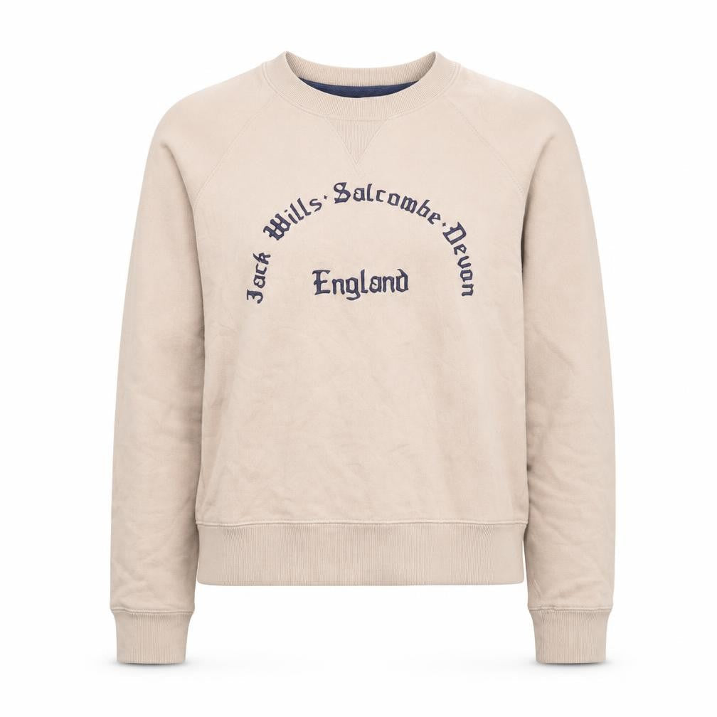 Womens UK 10 Regular Jack Wills Pink Pullover Sweatshirt