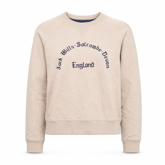 Womens UK 10 Regular Jack Wills Pink Pullover Sweatshirt
