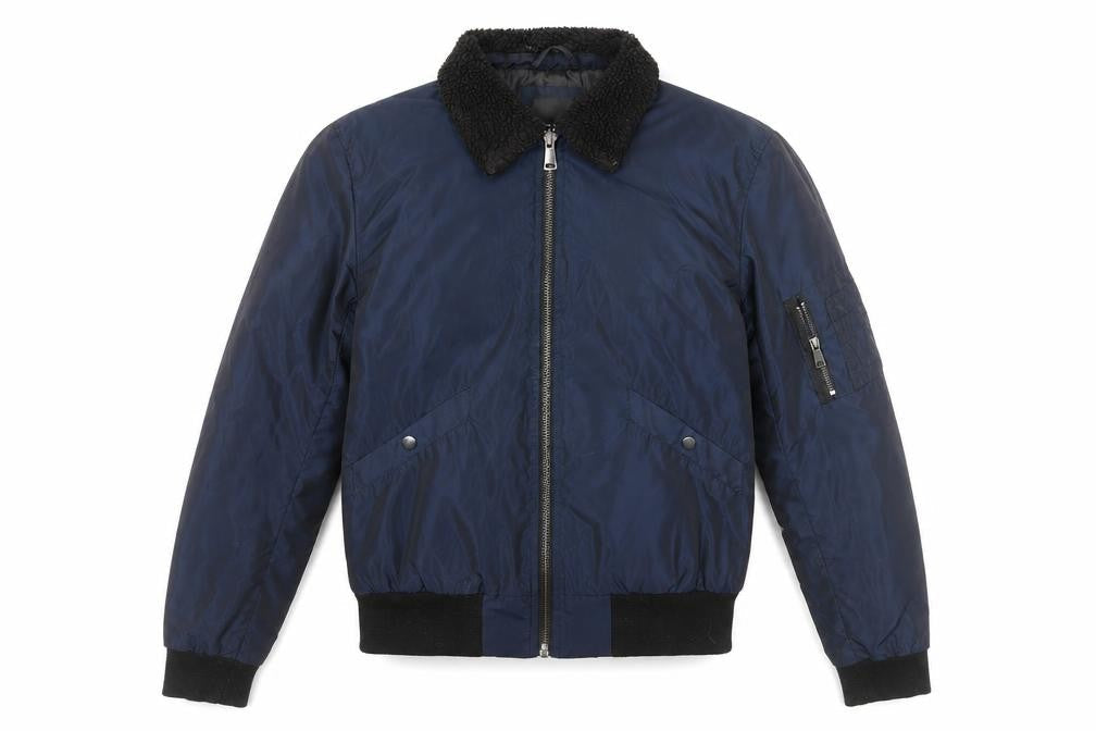 New Look Mens Blue Jacket Size S Zip
