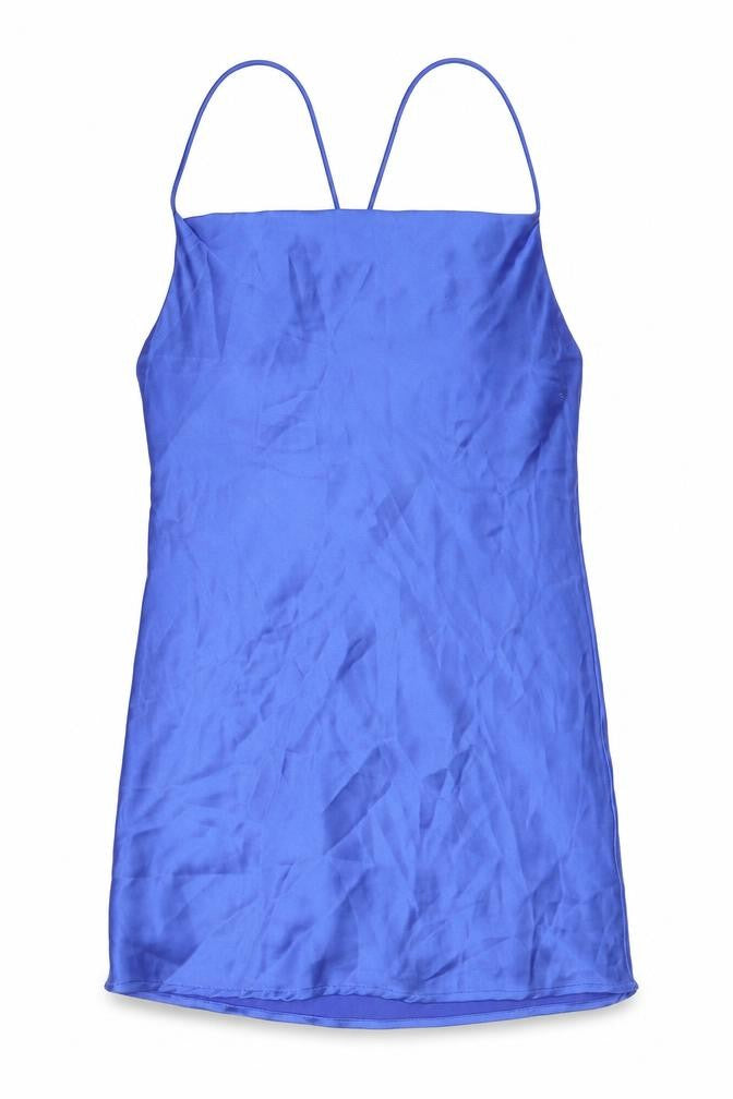 Zara Womens Blue Polyester Mini Size S Square Neck Pullover