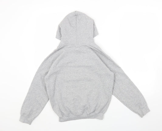 Preworn Womens Grey Cotton Pullover Hoodie Size M Pullover - Eat Sleep Dance Repeat