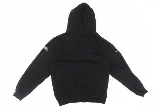 Just Hoods Boys Black Cotton Pullover Hoodie Size S Pullover - Junior Golf