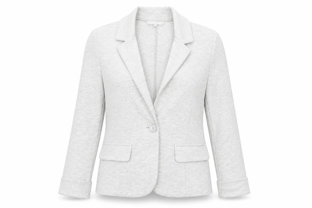 Red Herring Womens Grey Jacket Size 10 Button