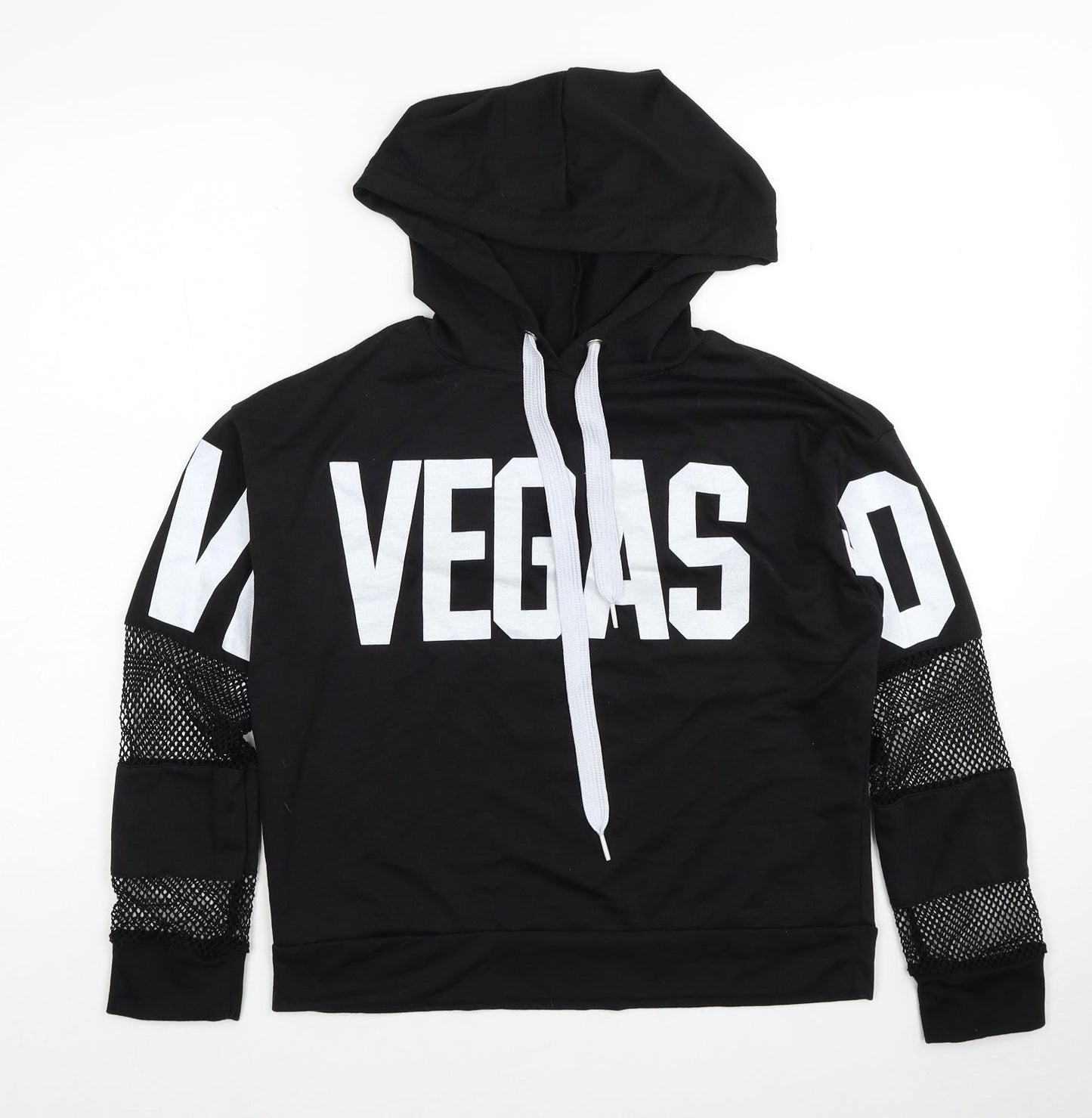 Wear Code Womens Black Polyester Pullover Hoodie Size S Pullover - Vegas