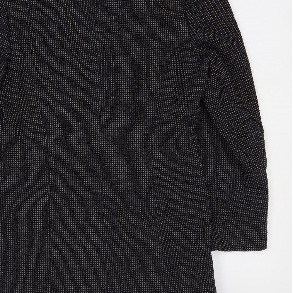 Oui Set Womens Blue Wool Jacket Suit Jacket Size 12