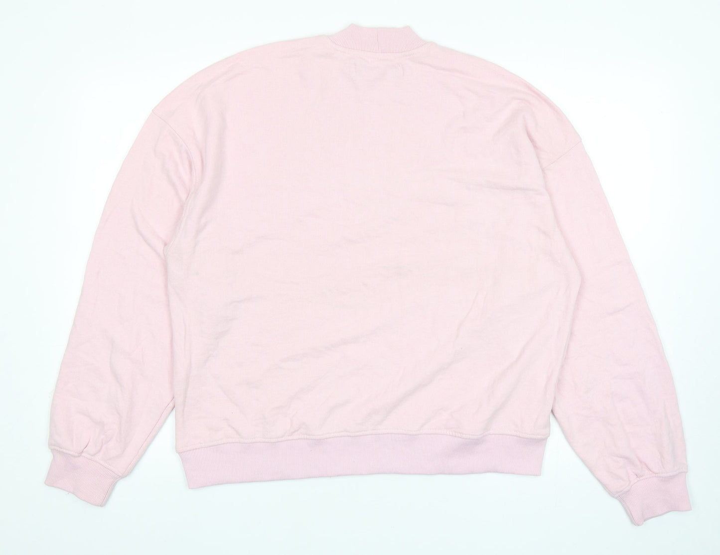 Preworn Womens Pink Polyester Pullover Sweatshirt Size S Pullover - No Worries