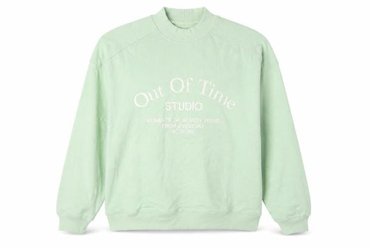 Preworn Womens Green Polyester Pullover Sweatshirt Size S Pullover - Out Of Time