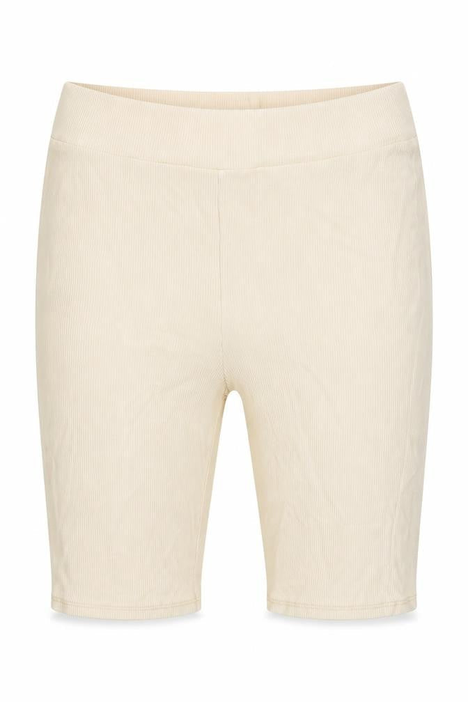 Preworn Womens Beige Viscose Compression Shorts Size S Regular Pull On