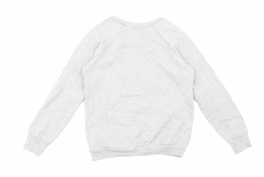 In the Style Womens Grey Cotton Pullover Sweatshirt Size S Pullover - Prosecco Slogan