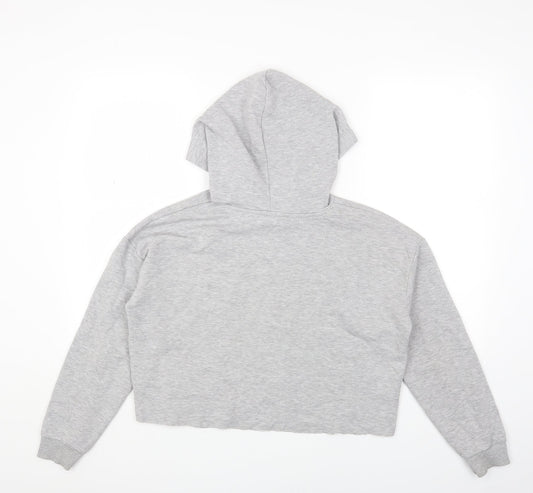 New Look Girls Grey Camel Pullover Hoodie Size 14 Years Pullover