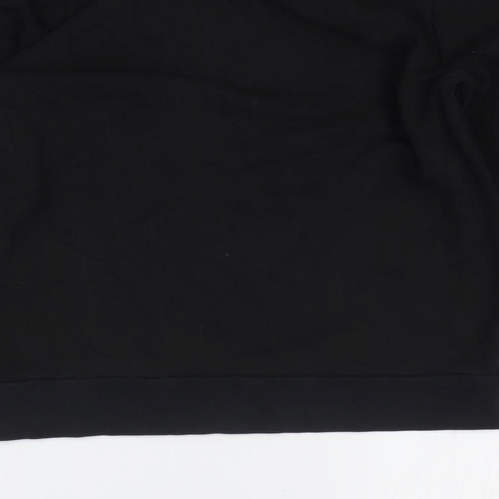 NEXT Womens Black Cotton Pullover Sweatshirt Size M Pullover