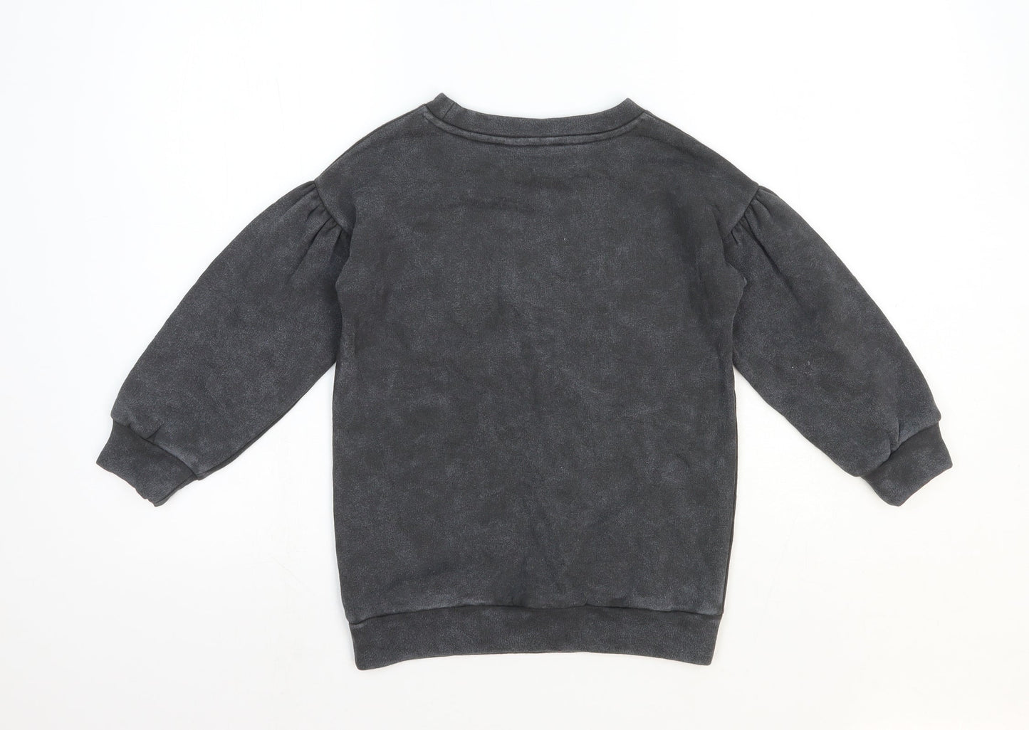 Spring Girls Grey Polyester Pullover Sweatshirt Size 6 Years Pullover - Arizona