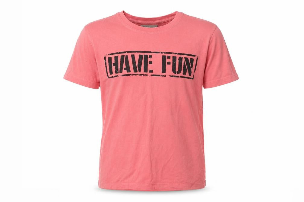 Zara Boys Pink Cotton Basic T-Shirt Size 8 Years Round Neck - Have Fun
