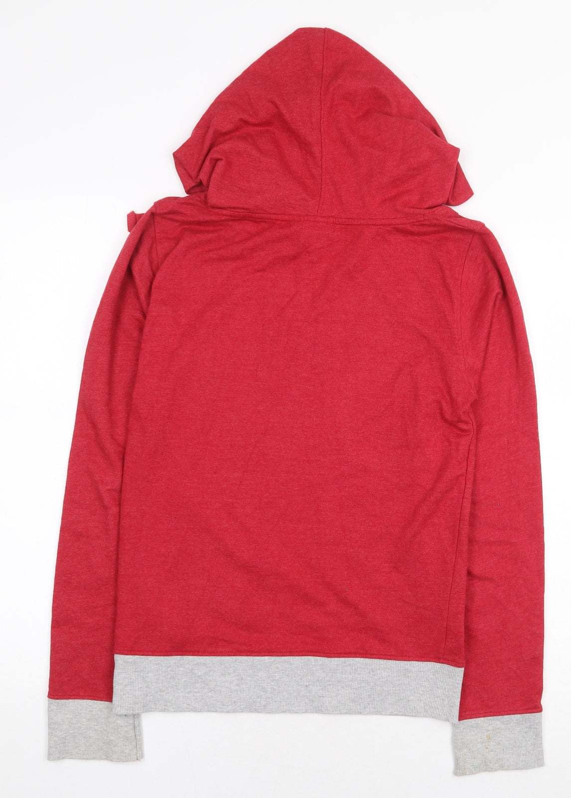 Disney Womens Red Cotton Pullover Hoodie Size XS Pullover - Mickey Mouse