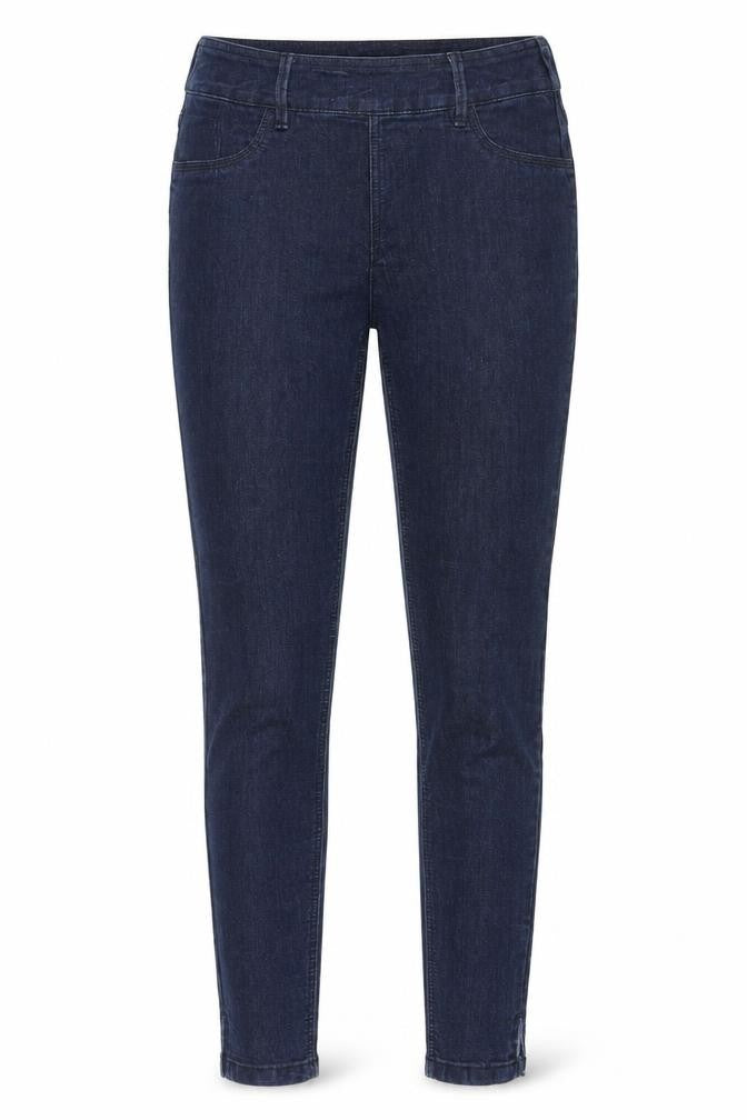 TU Womens Blue Cotton Skinny Jeans Size 10 L28 in Regular Zip