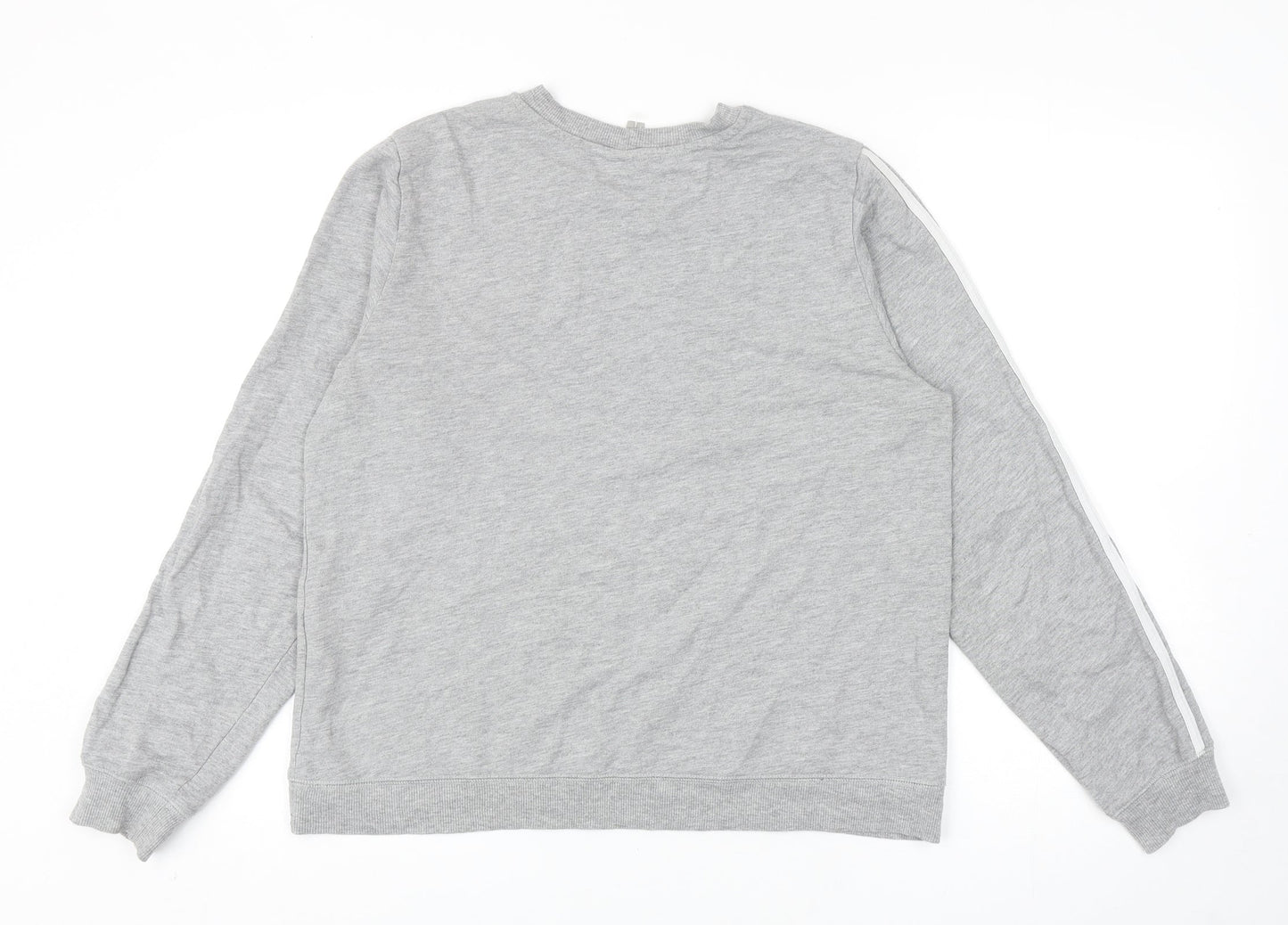 ASOS Womens Grey Cotton Pullover Sweatshirt Size 12 Pullover
