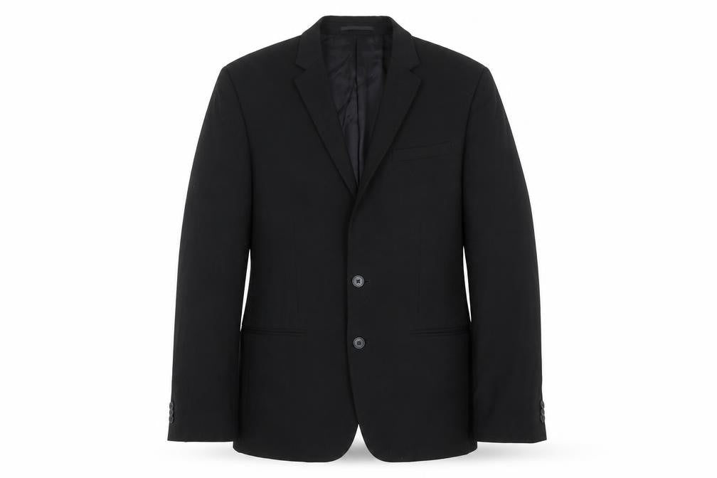 New Look Mens Black Viscose Jacket Blazer Size 42