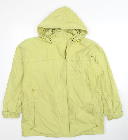 Neutral Womens Yellow Jacket Size L Zip