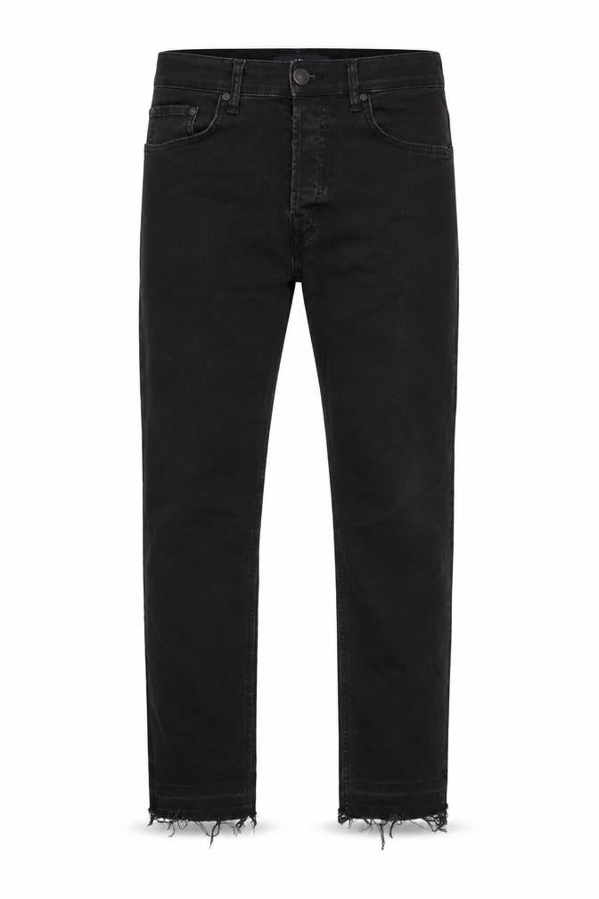 LTB Mens Black Cotton Straight Jeans Size 30 in L31 in Regular Button