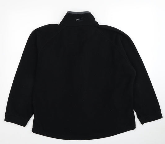 Mountain Life Womens Black Jacket Size 14 Zip