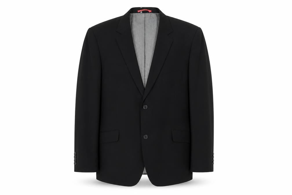 Taylor & Wright Mens Black Wool Jacket Blazer Size 42