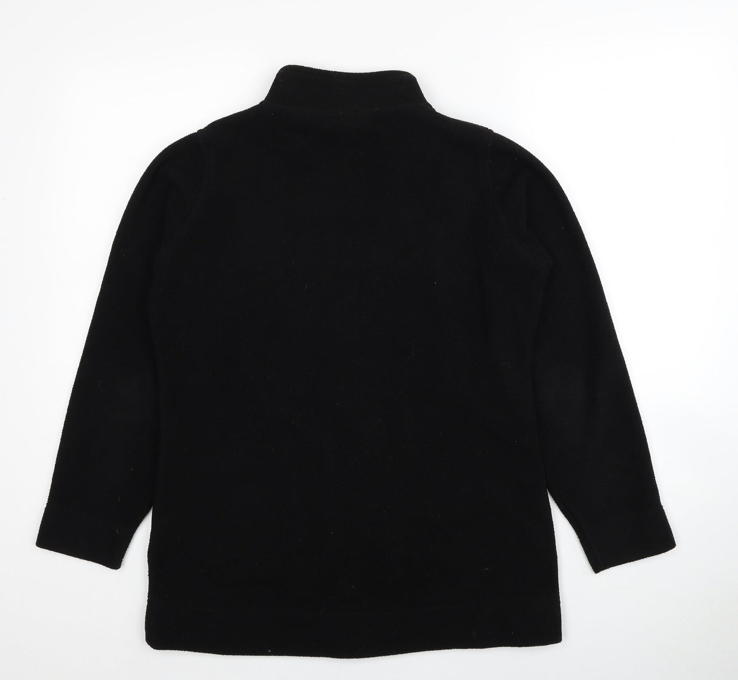 EWM Womens Black Jacket Size 10 Zip