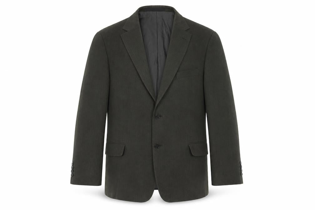 Marks and Spencer Mens Green Polyester Jacket Blazer Size 42