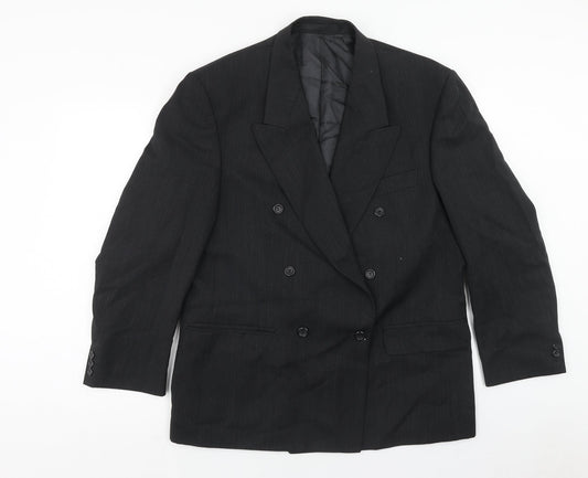 Burton Mens Grey Wool Jacket Blazer Size 42