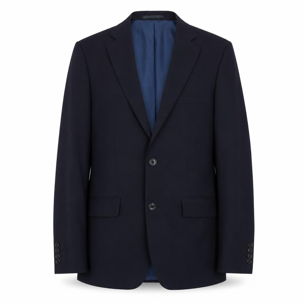 Marks and Spencer Mens Blue Wool Jacket Blazer Size 36