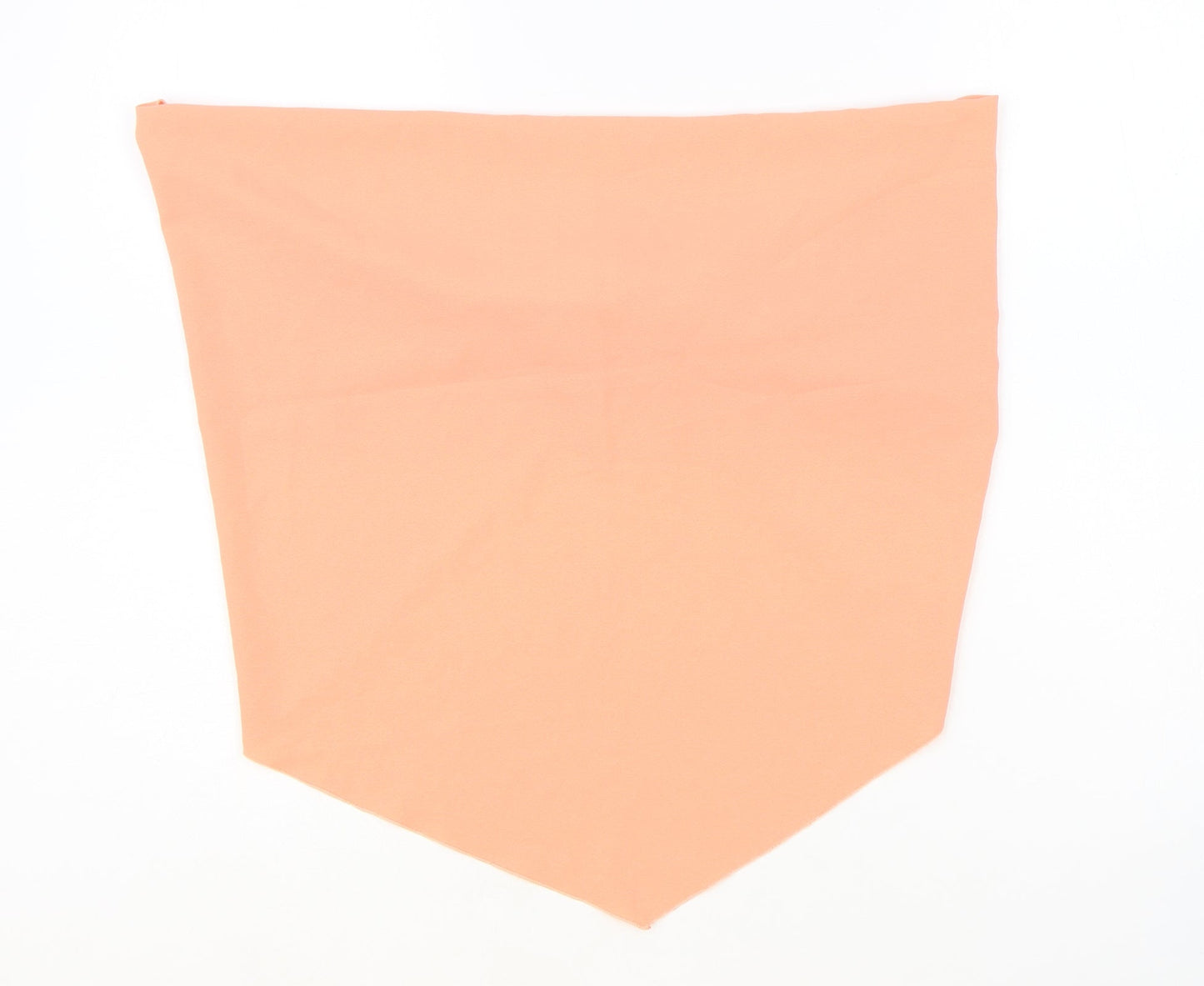COLLUSION Womens Pink Polyester Cropped Tank Size 8 Off the Shoulder