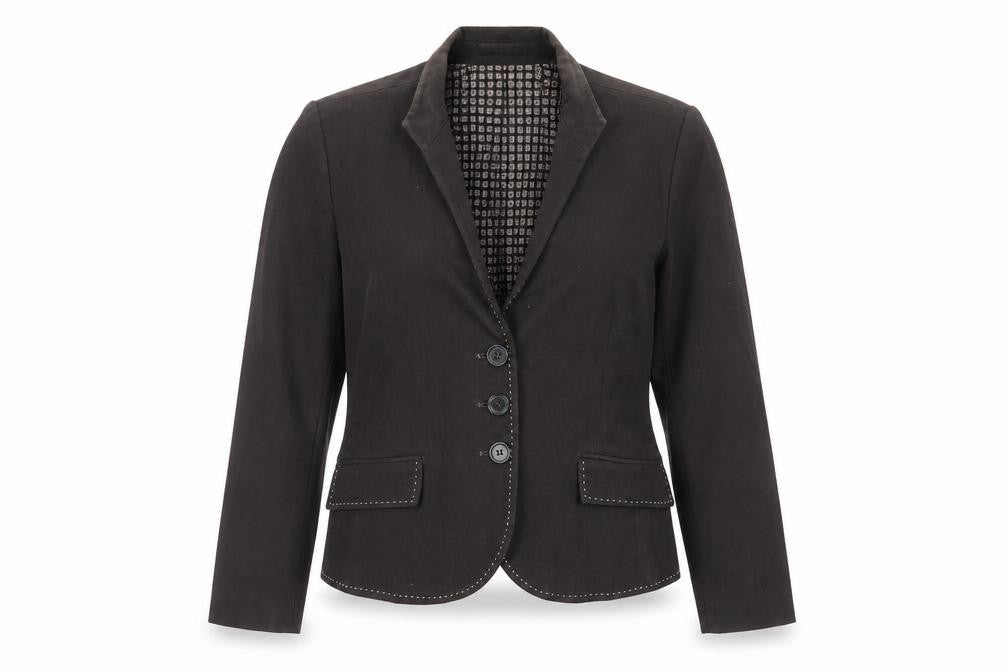 NEXT Womens Brown Polyester Jacket Blazer Size 16
