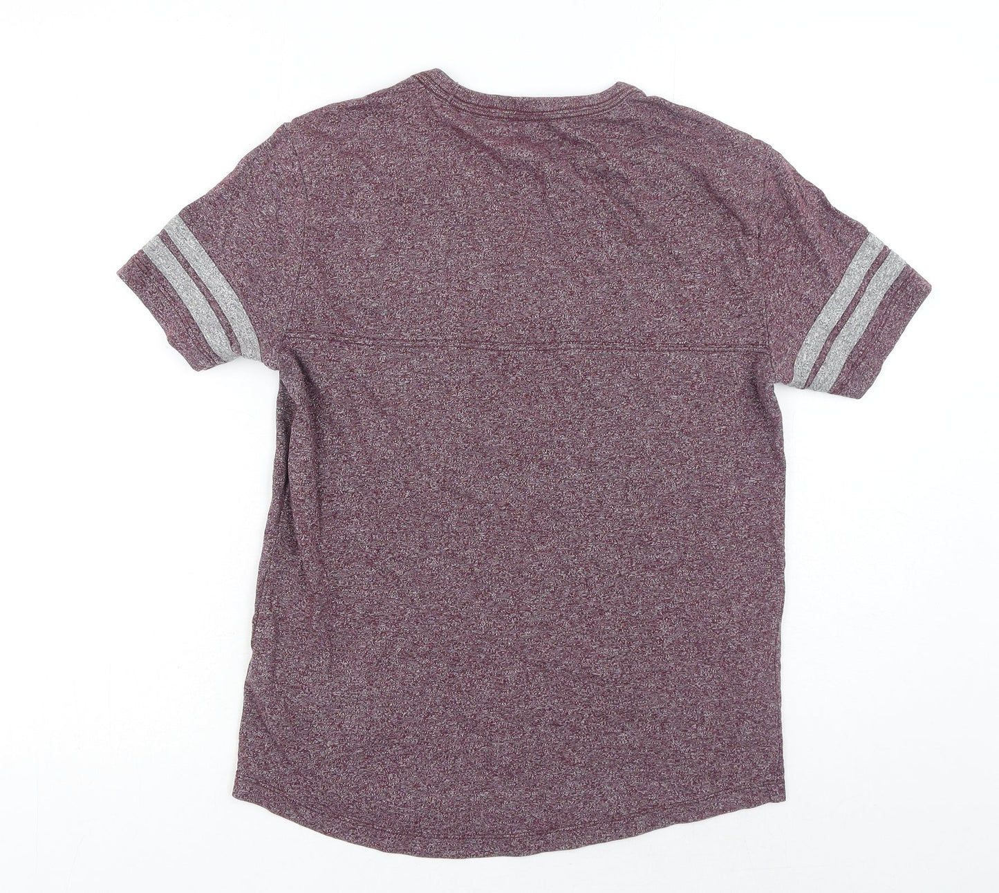 Gap Mens Red Cotton T-Shirt Size S Round Neck