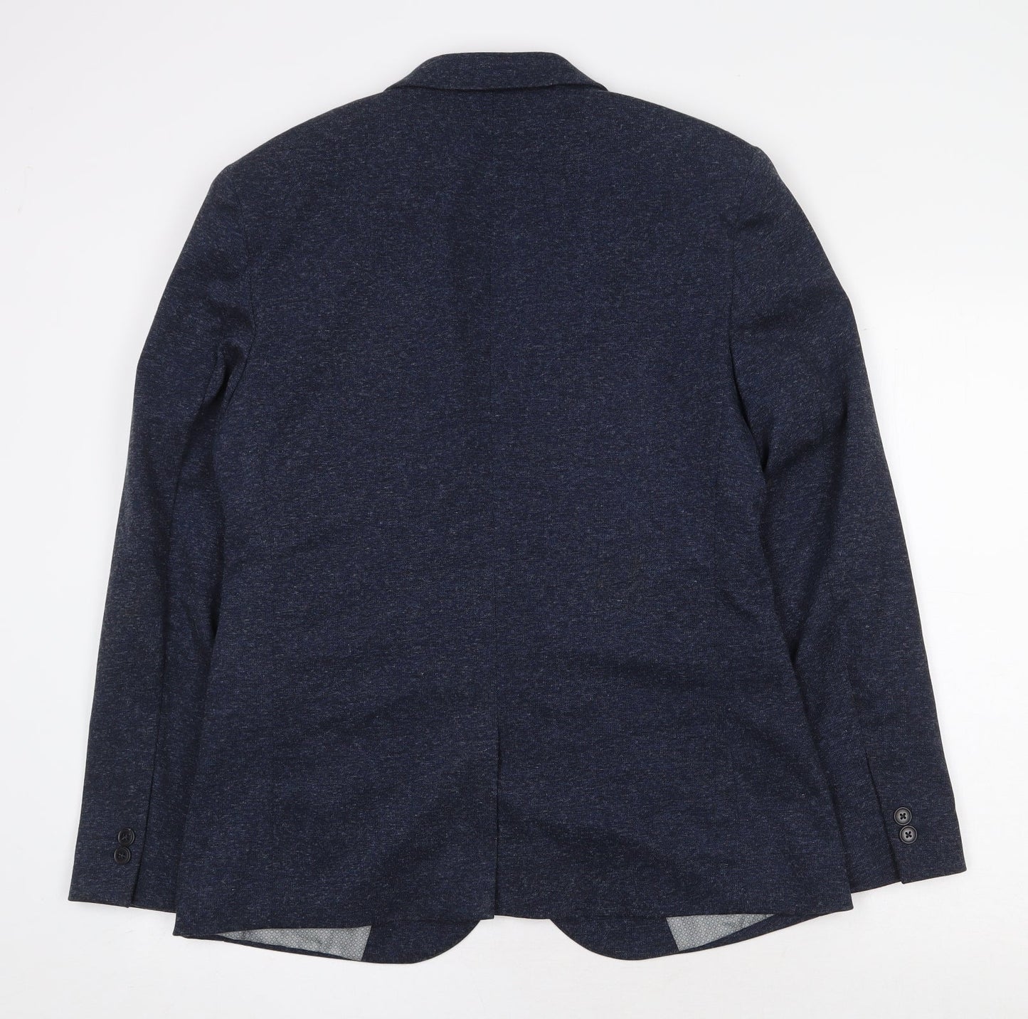 Burton Mens Blue Polyester Jacket Blazer Size M