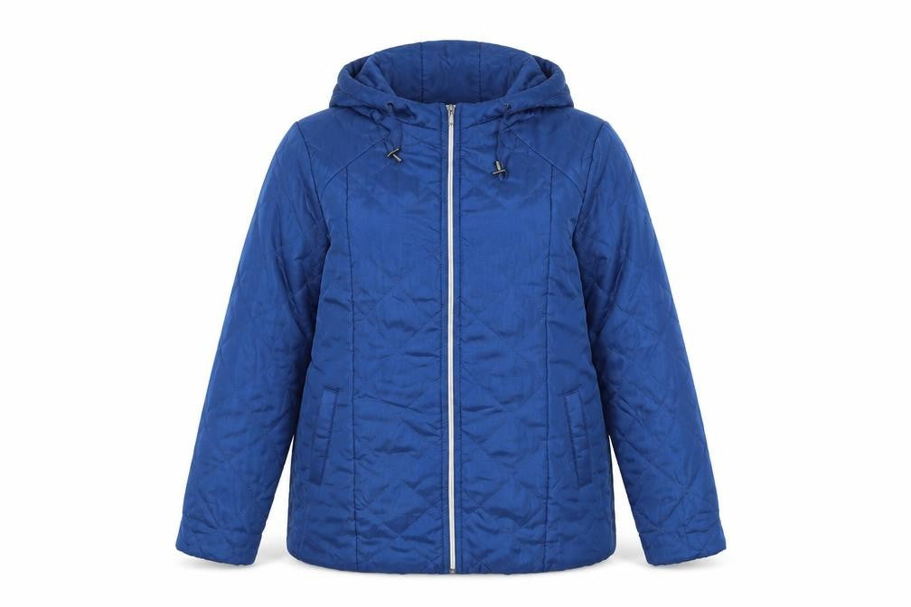 Anna De Lancay Womens Blue Jacket Size M Zip