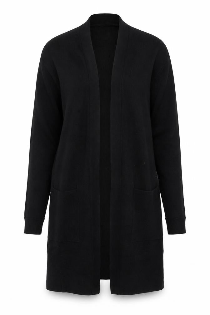 Select Womens Black V-Neck Viscose Cardigan Jumper Size 10