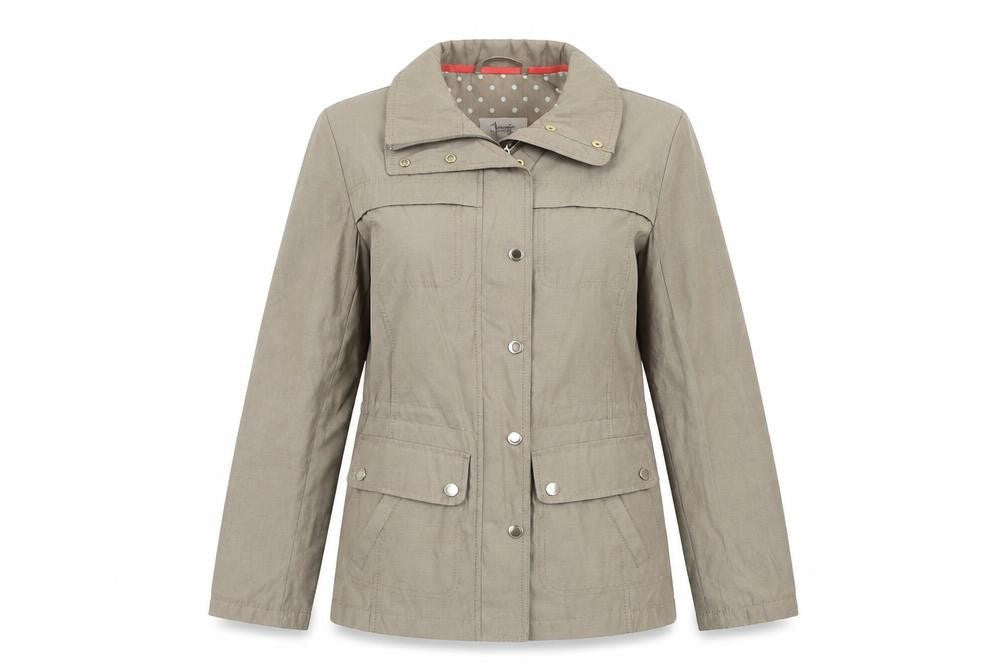 Marks & Spencer Womens Brown Jacket Size 8 Zip