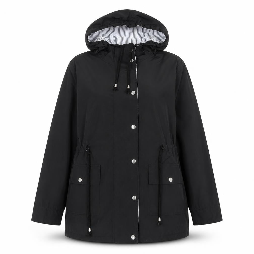 Bedee Womens Black Jacket Size M Zip