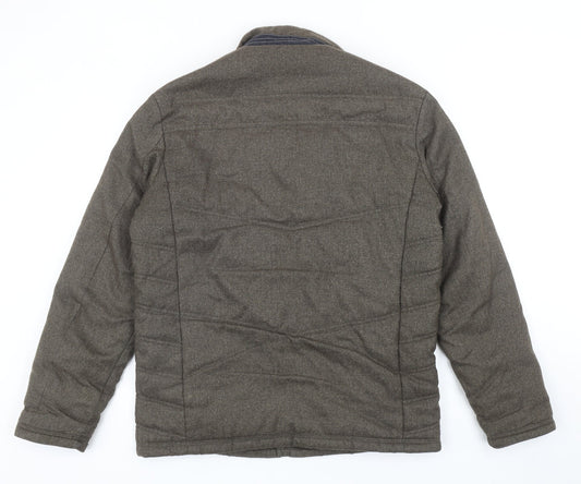 Drifter Womens Green Jacket Size 10 Zip