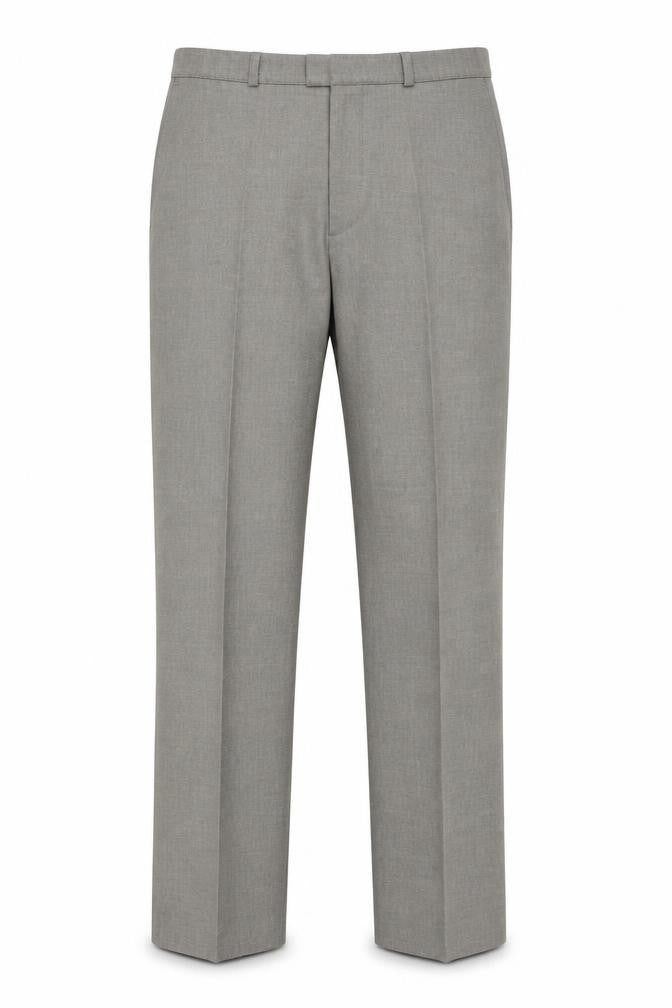 Marks and Spencer Mens Brown Polyester Dress Pants Trousers Size 34 in L33 in Regular Zip