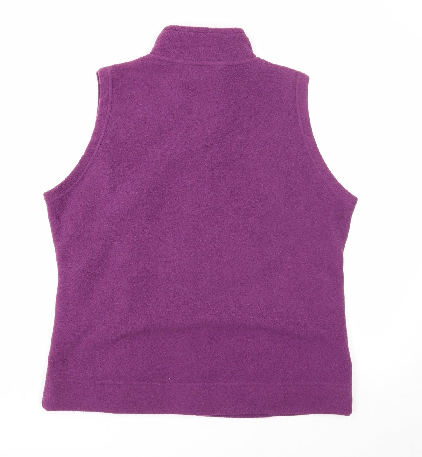 EWM Womens Purple Gilet Jacket Size 14 Zip