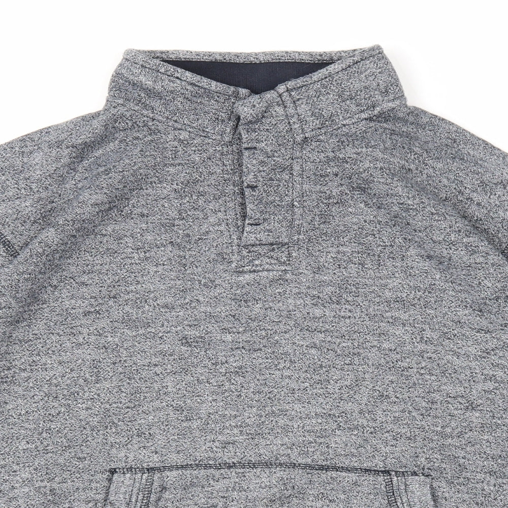 BHS Mens Grey Cotton Pullover Sweatshirt Size L