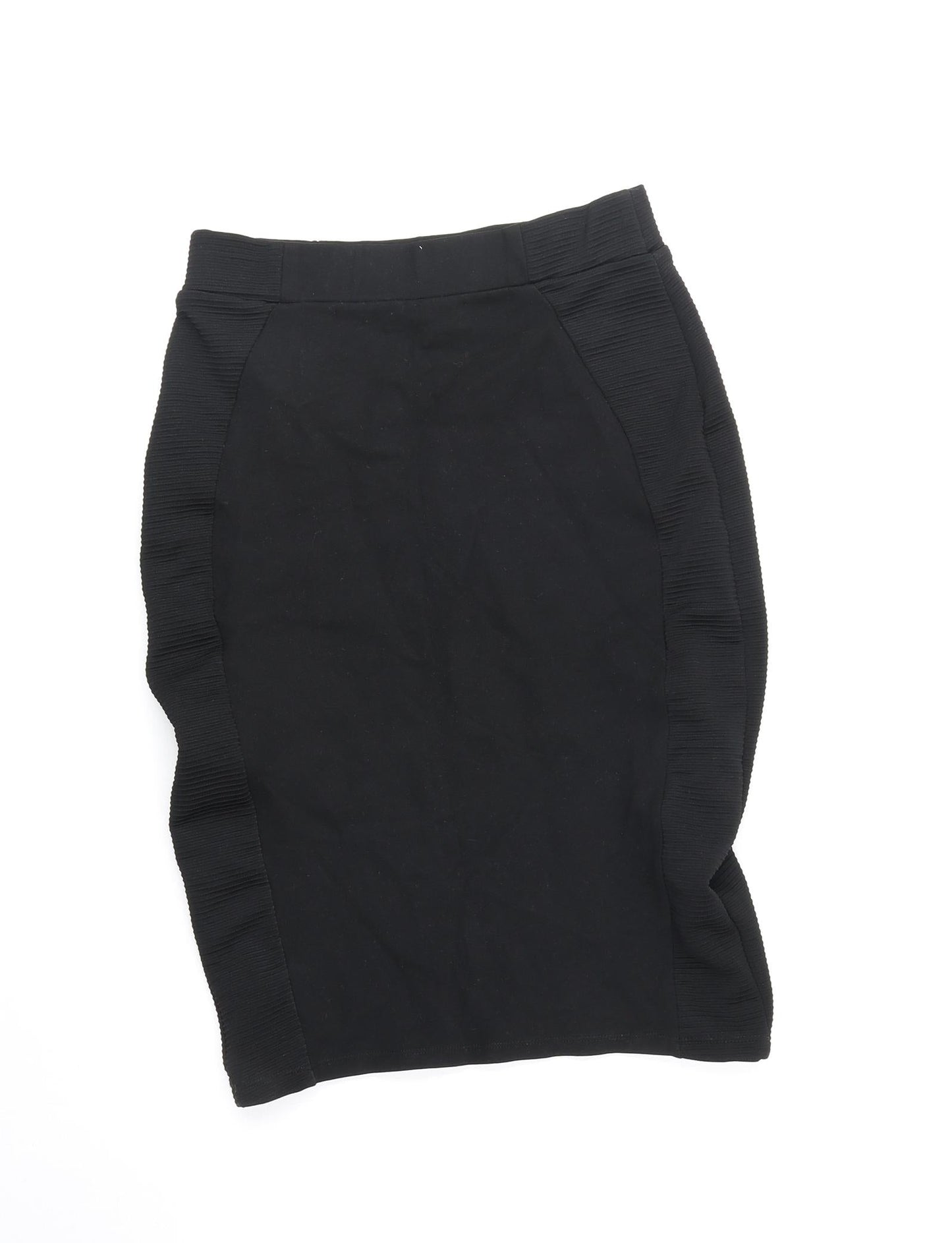 Zara Womens Black Polyester Tulip Skirt Size XS
