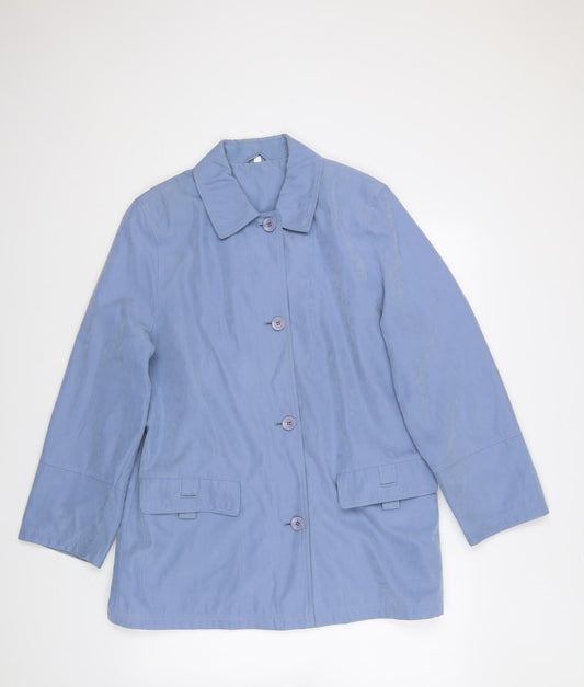 Cotswold Womens Blue Jacket Size 14 Zip