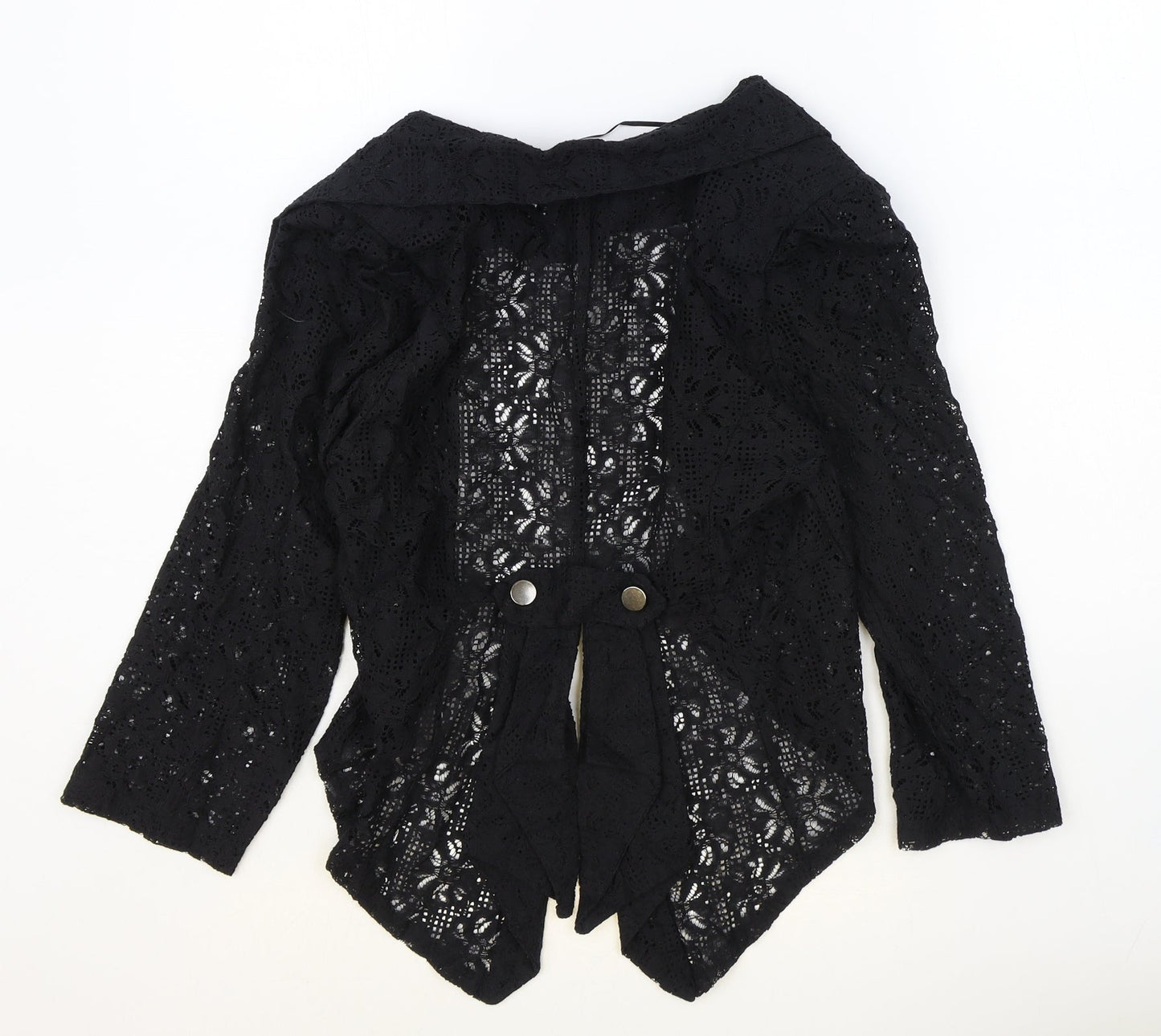 Megcie Womens Black Jacket Size S