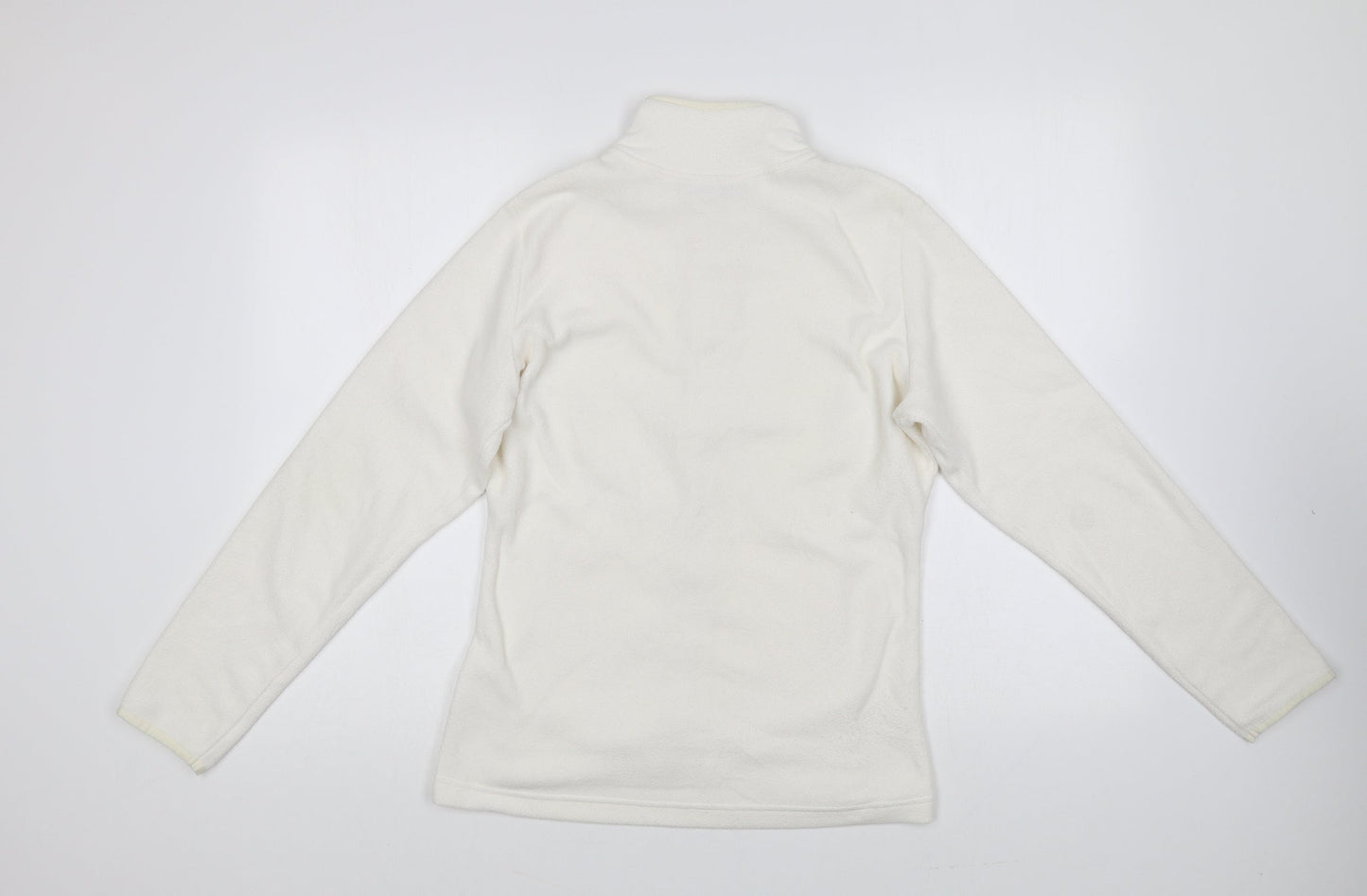 Marks and Spencer Womens Ivory Jacket Size 8 Zip