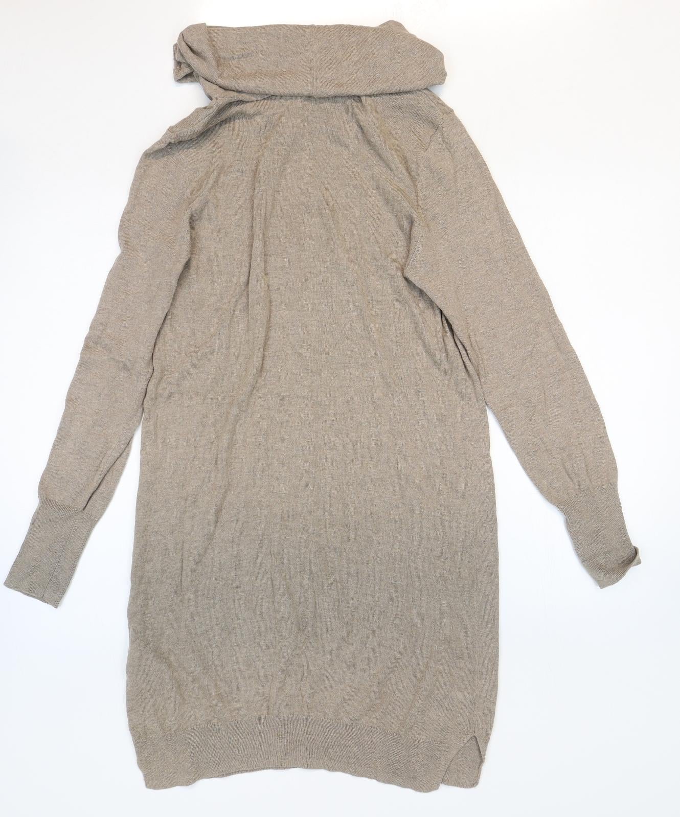 Beacari Cove Womens Grey Cotton Pullover Sweatshirt Size 12 Pullover