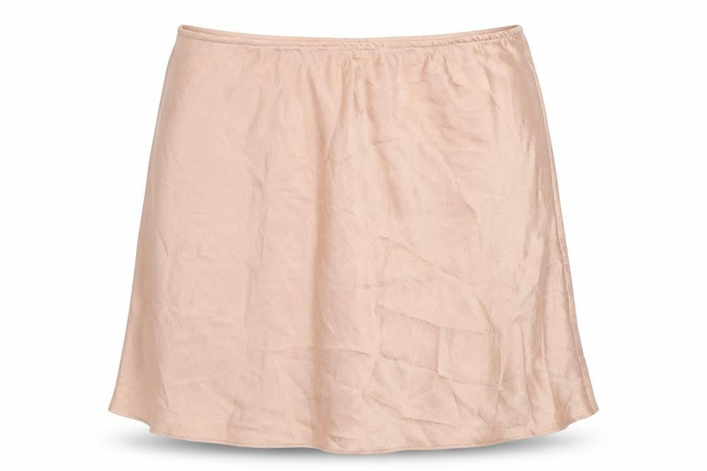 ASOS Womens Pink Polyester Mini Skirt Size 10 Hook & Loop